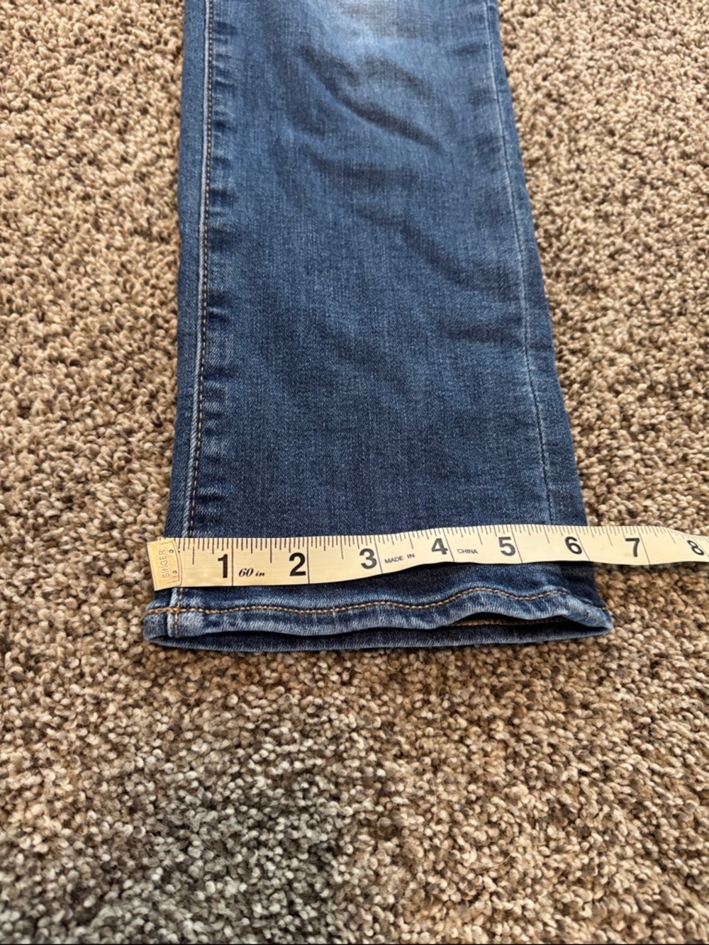 American Eagle Outfitters Women's Artist Crop Capri/Ankle Jeans - Picture 5 of 11